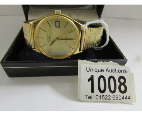 A Rotary quartz gentleman's wrist watch.
