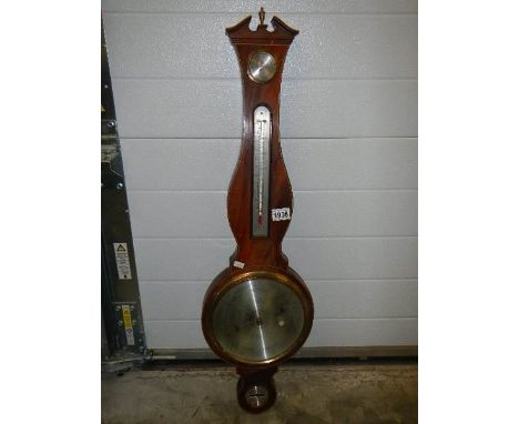 A Victorian barometer.
