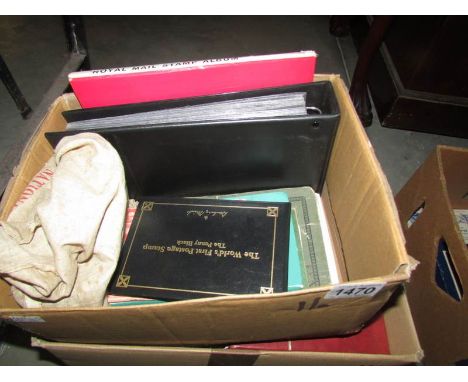 2 boxes containing a mint and used collection of Queen Elizabeth II pre-decimal and machin definitives, commemoratives, misce