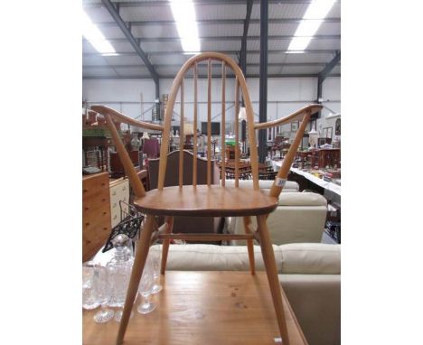 An Ercol style chair,
