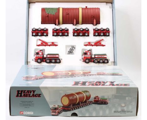 A Corgi Heavy Haulage 1/50 scale limited edition model No. CC12403 Heanor Haulage Volvo FH four axle ballasted tractor unit x