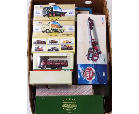 20 various boxed Corgi modern release 1/50 scale and similar road transport and commercial vehicle diecast group, all in orig