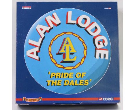 Corgi Hauliers of Renown box set No. CC99164, Alan Lodge Pride of the Dales Road Transport gift set, with limited edition cer