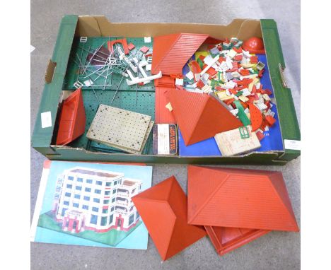 Two boxes - Bayko including a set and Minibrix