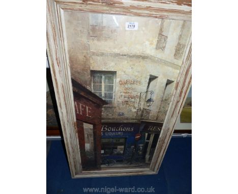 A large Print ''La Bouchons'' by Chui Tak Hak, 36 1/2'' x 20 1/2''
