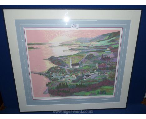 A large Limited Edition Print no. 14/200 entitled ''Maritime Magic'' signed in pencil, Suzanne Chrysler MacDonald, 28'' x 24 