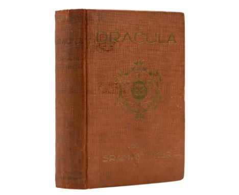 Stoker (Bram) Dracula, first Dutch edition, half-title, title with newspaper clipping tipped onto verso, lightly browned thro