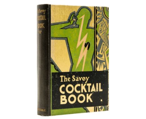 Craddock (Harry) The Savoy Cocktail Book, first edition, colour illustrations, occasional foxing, original cloth-backed picto