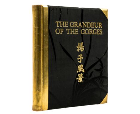 China.- Mennie (Donald) The Grandeur of the Gorges, second edition, title in green and black, 50 tipped-in plates, including 