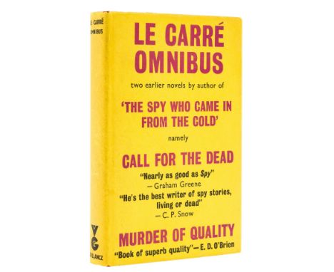 Le Carré (John) The Le Carré Omnibus, first edition, double-signed by the author "John Le Carré aka David Cornwell" on title,