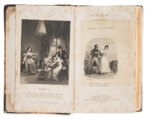 Austen (Jane) Emma, 'Standard Novels' series, first Bentley edition, half-title, engraved frontispiece and vignette title, sm