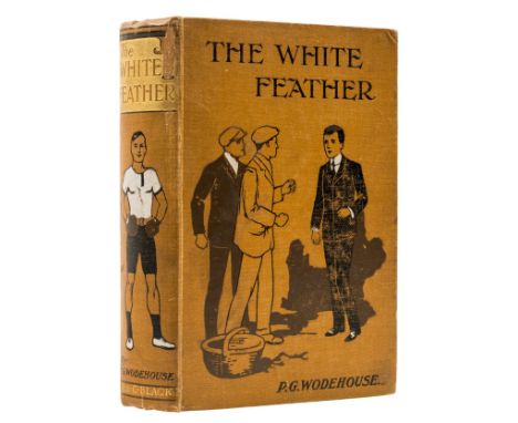 Wodehouse (P.G.) The White Feather, first edition, first issue without advertisements at rear, 12 plates by W. Townend, foxin