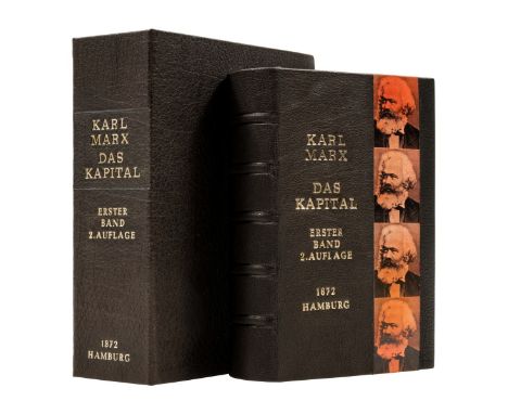 Marx (Karl) Das Kapital. Kritik der politischen Oekonomie, vol. 1 only [all published in Marx's lifetime], second improved ed