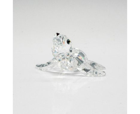 Part of the Aquatic Worlds Collection. Clear body. Black eyes and nose. Swarovski backstamp. 7661 000 004. This item has its 