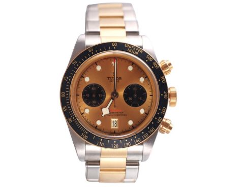  Metal : Stainless Steel, Yellow Gold   Designer  : Tudor  Movement  : Automatic   Measurements  : 41mm case diameter, will f