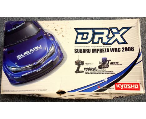 Kyosho DRX Subaru Impreza WRC 2008 1:9 Scale engine powered RC Car. Factory Assembled 