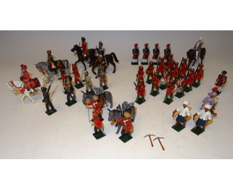 Nostalgia and a few others, Indian Native States Nostalgia Amazon Band and Sappers Miners with Mules and Tools,Alwar Officers