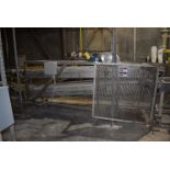 Motorized Conveyor, 2-Tier, 12 ft. Length x 32 in. Wide, SS Frame