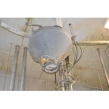 Hopper Approx. 48 in. Diameter x 60 in. T-B (Note: Supports Sifter)