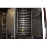 I.J. White Spiral Conveyor System, 15 Spires, 32 in. Wide x 4 in. Clearance