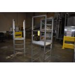 Stainless Steel Stair/Platform, 40 in. Height