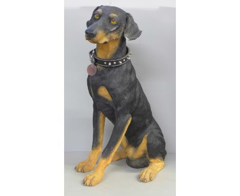 A large Country Artists model of a doberman - Zac **PLEASE NOTE THIS LOT IS NOT ELIGIBLE FOR POSTING AND PACKING** 