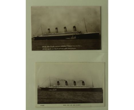White Star line, Titanic &amp; Olympic R/P &nbsp;  (2)