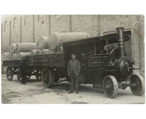 W Bowater &amp; Sons, paper makers, steam lorry &amp; trailer R/P &nbsp;  (1)