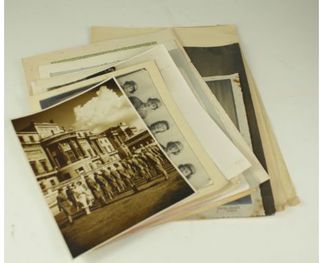 Ephemera relating to Miss R Andrew &amp; her sister (probably), the lot contains some interesting photographs including one p