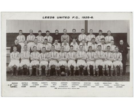 Football, Leeds United F.C. 1925-26 R/P &nbsp;  (1)