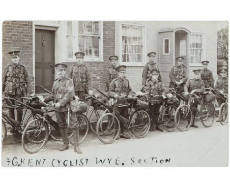 F G Kent, cyclist Wye section R/P &nbsp;  (1)