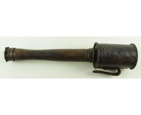 German WW1 stick grenade all complete in excavated but good condition deactivated 