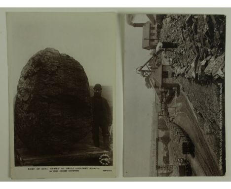 Mining, Norton Hill Colliery Midsomer Norton &amp; Coal lump from Gelli colliery R/P's &nbsp;     (2)