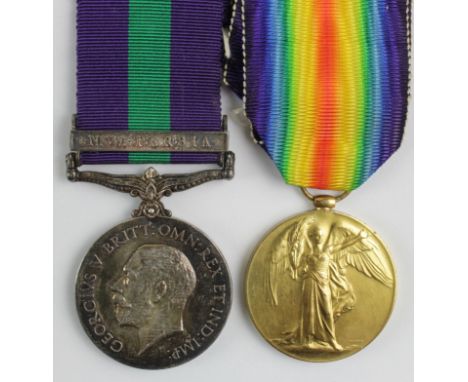 Victory Medal (15780 Pte H W Smith R.Berks Regt), GSM GV with N.W.Persia clasp (5329614 Pte H W Smith R.Berks R). Died of Wou