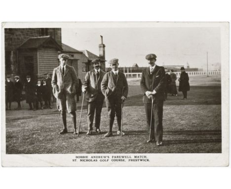Golf, Bobby Andrews farewell match at St Nicholas golf course Prestwick R/P &nbsp;  (1)