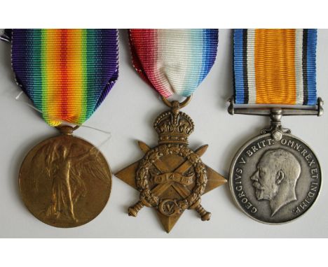 1915 Star Trio to 13400 Pte A R Baguley Suffolk Regt. Served with 9th Bn. Entitled to the Silver War Badge for Wounds.  (3)