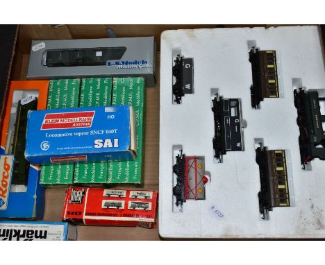 A BOXED KLEIN HO GAUGE TANK LOCOMOTIVE, No. 040 TC 934, S.N.C.F black livery (SAI1439), SAI limited edition No. 167 of 230, w