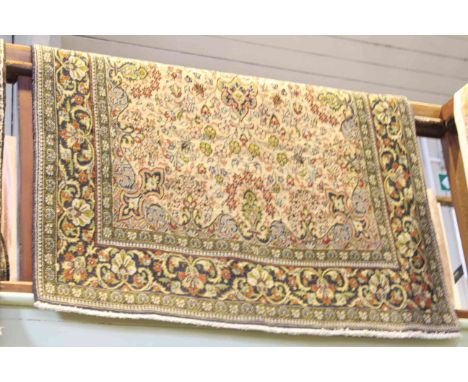 A fine qum carpet 2.25 by 1.40