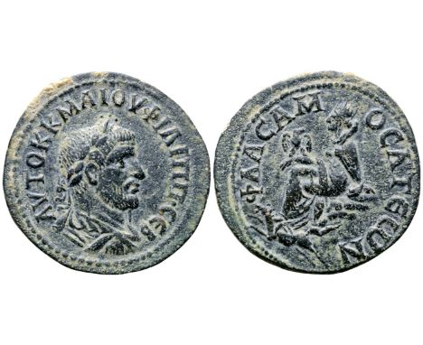 Philip I Æ34 of Samosata, Commagene. AD 244-249. AVTOK K M IOV ?I?I?? C?B, laureate, draped and cuirassed bust right / ??A CA