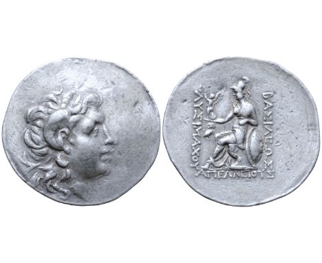 Kings of Thrace, Lysimachos AR Tetradrachm. Uncertain mint in northwest Asia Minor, circa 2nd century BC (posthumous issue). 