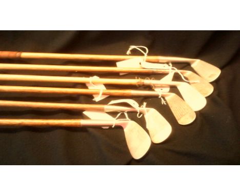 Vintage Club - a batch of six irons (6)