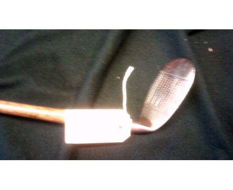 An interesting hickory shafted iron by Marline &amp; Smith, Aberdeen 'The Pitcher-Left handed