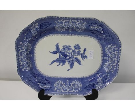 A large Spode Camilla meat plate 
