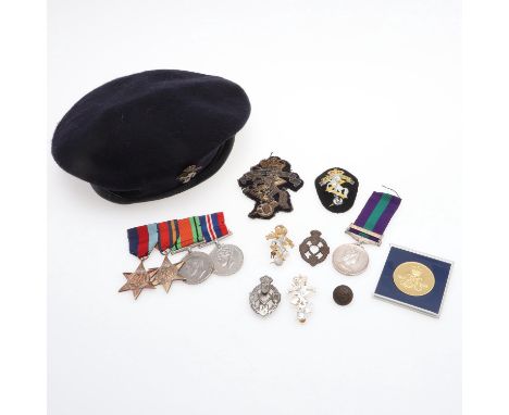 A Second World War group of four comprising 1939-45 and Borneo Stars, Defence and War Medals, unnamed as issued and mounted a