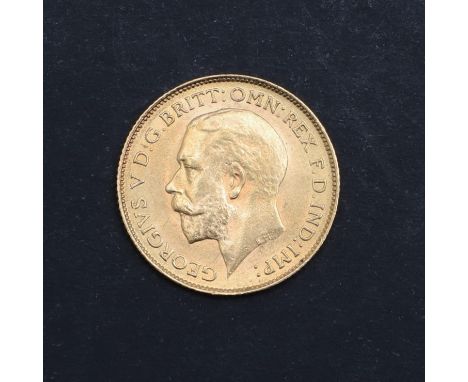A George V Half Sovereign, bare head, l. George and Dragon reverse, SA to the ground for the Pretoria Mint, dated 1926   *Con