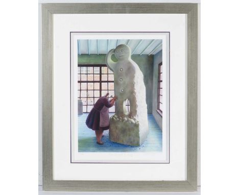 Sarah Jane Szikora"The Biscuit Factory",signed, titled, and numbered in pencil to the margin,limited edition giclee print, 18