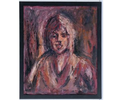 David Bomberg [Whitechapel Boys]Portrait of a woman (possibly Lilian, second wife of the Artist.)signed upper right, and date