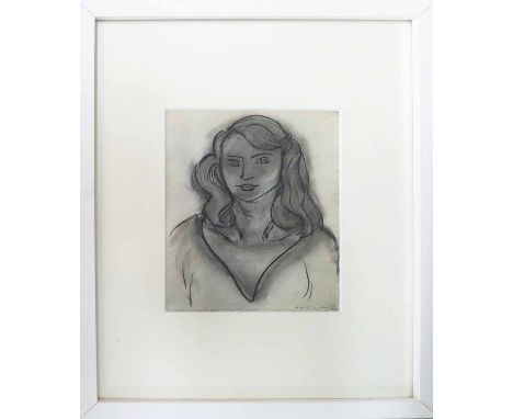 HENRI MATISSE 'Portrait of a woman', 1946, heliogravure, edition of 950 with justification page verso, printed by Draeger Frè