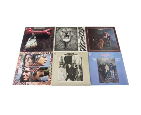 USA Rock / Folk, ten albums of mainly rock and folk by American artists comprising Santana, Redbone, Janis Joplin, Bob Dylan,