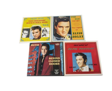 Elvis Presley, Four Box Sets comprising The Legend of Elvis Presley, Behind Closed Doors, The Best of Elvis Presley and The G